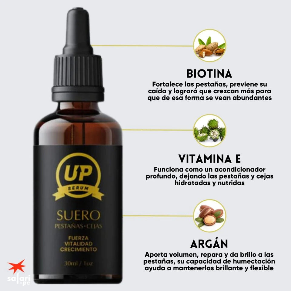 Serum Up® ALRGAMIENTO DE PESTAÑAS Y CEJAS