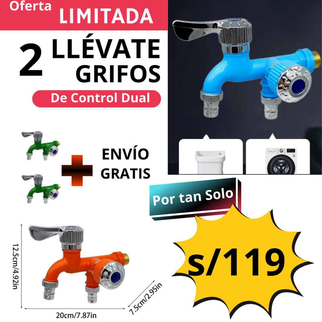 Grifo de Control Dual PRO