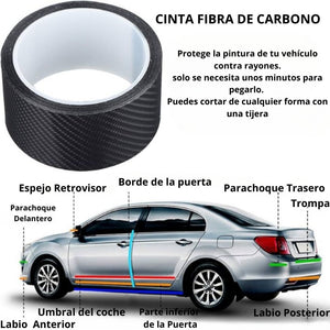 CINTA FIBRA DE CARBONO 3 METROS