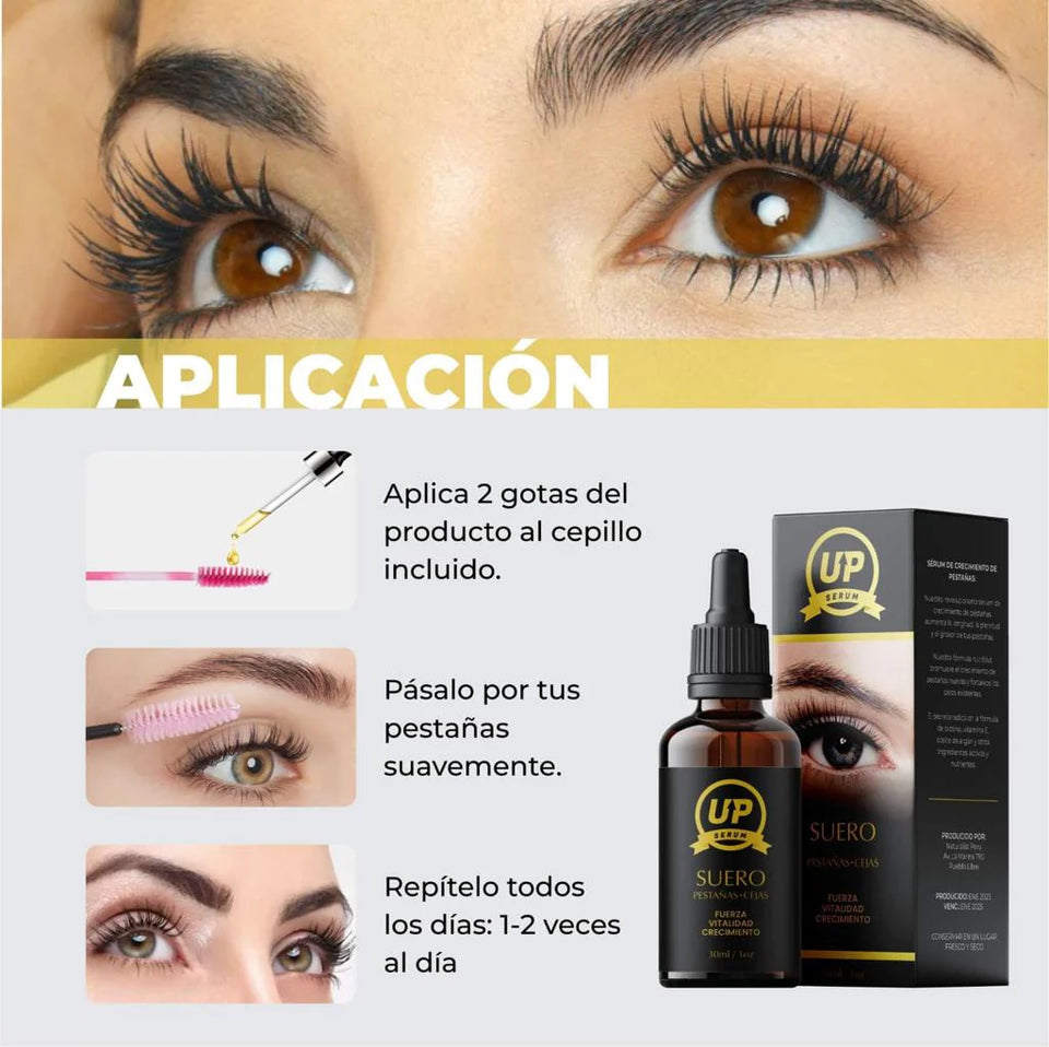 Serum Up® ALRGAMIENTO DE PESTAÑAS Y CEJAS