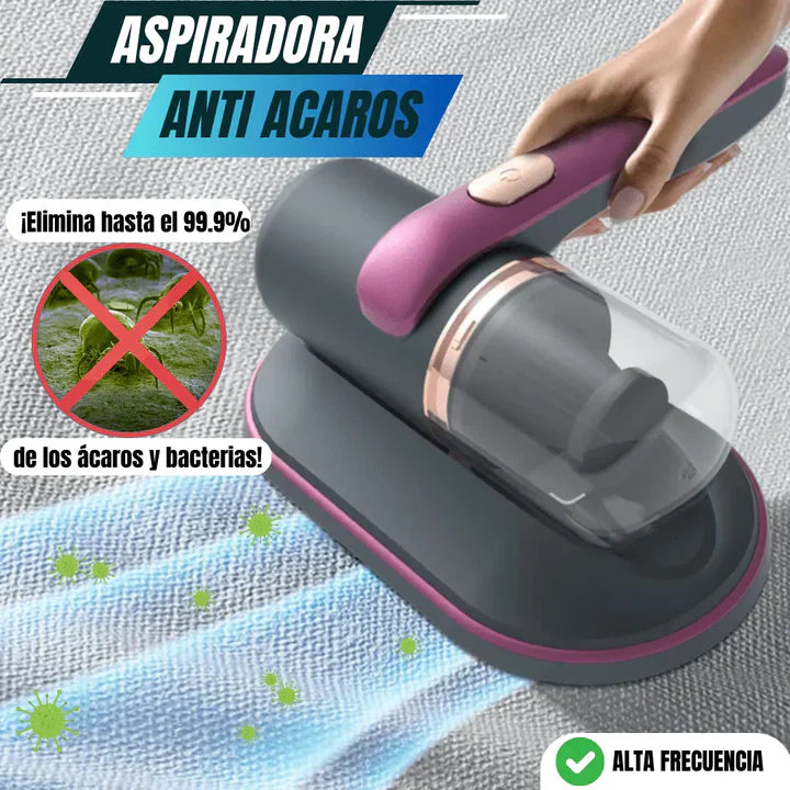 ASPIRADORA ANTI ACAROS INALAMBRICA CON SISTEMA (UV)